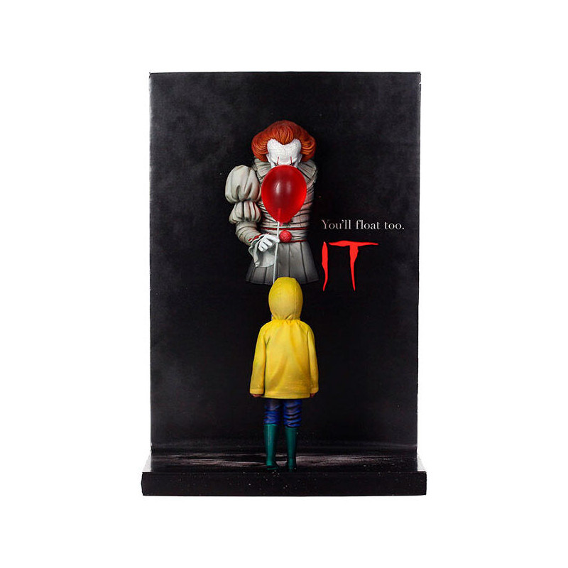 Figura Poster 3D Pennywise & Georgie It 2017